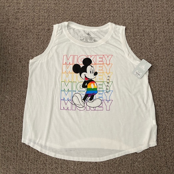 Rainbow 🌈 Disney Collection Mickey Mouse Tank Top - Picture 2 of 7